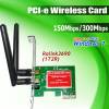 PCI Express PCI-e 11n 802.11b/g/n 300Mbps 300M WiFi Wireless Card Adapter (OEM)